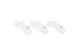 Nike Everyday Plus Lightweight Unisex Καλτσάκια Λευκά 3 Ζευγάρια