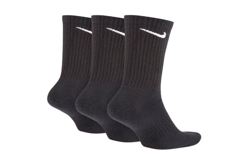 Nike Everyday Cushioned Dri-Fit Kάλτσες Ψηλές 3 Ζευγάρια (SX7664 010)