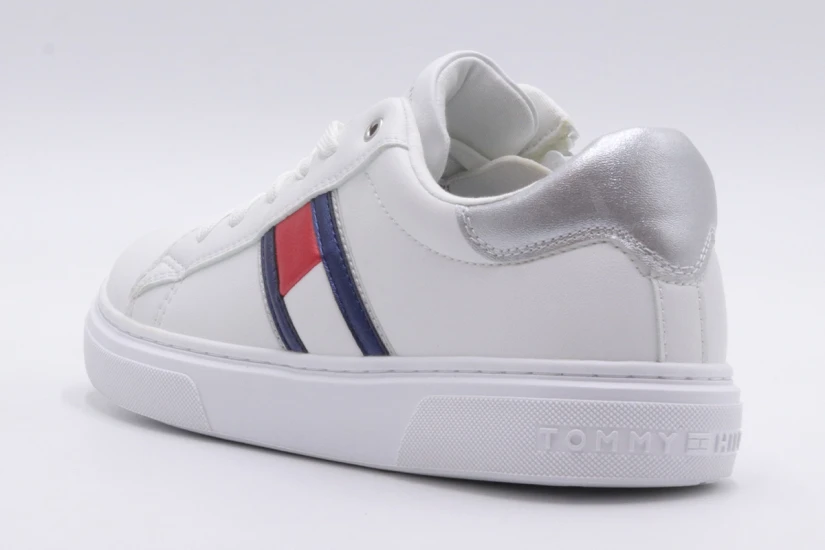 Tommy Jeans Flag Low Cut Lace-Up Sneakers (T3A9-32703-1355X025)