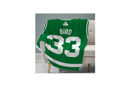 Sleep Squad Larry Bird Raschel Throw Blanket 60X80In Κουβέρτα (T8-NBH-CEL-LBI)