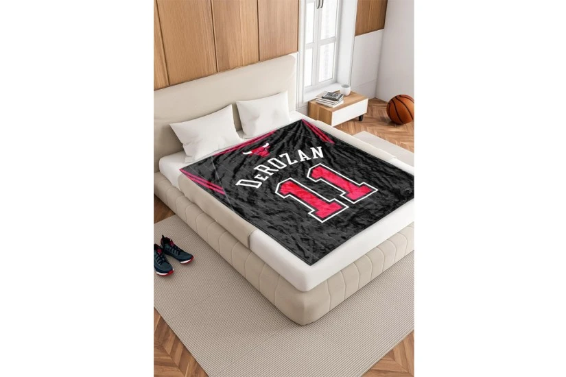 Sleep Squad Demar Derozan Raschel Throw Blanket 60X80In Κουβέρτα