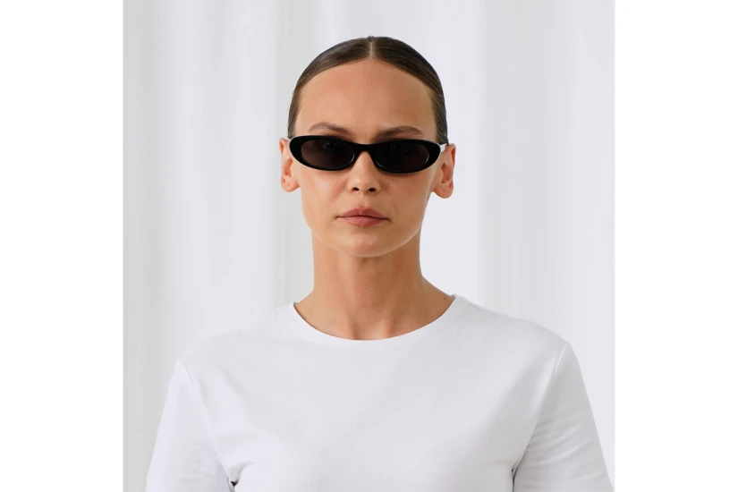 Explicit Poets Tina Unisex Γυαλιά Ηλίου Μαύρα