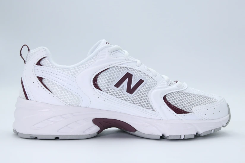 New Balance 530 Unisex Sneakers Λευκά, Μπορντό