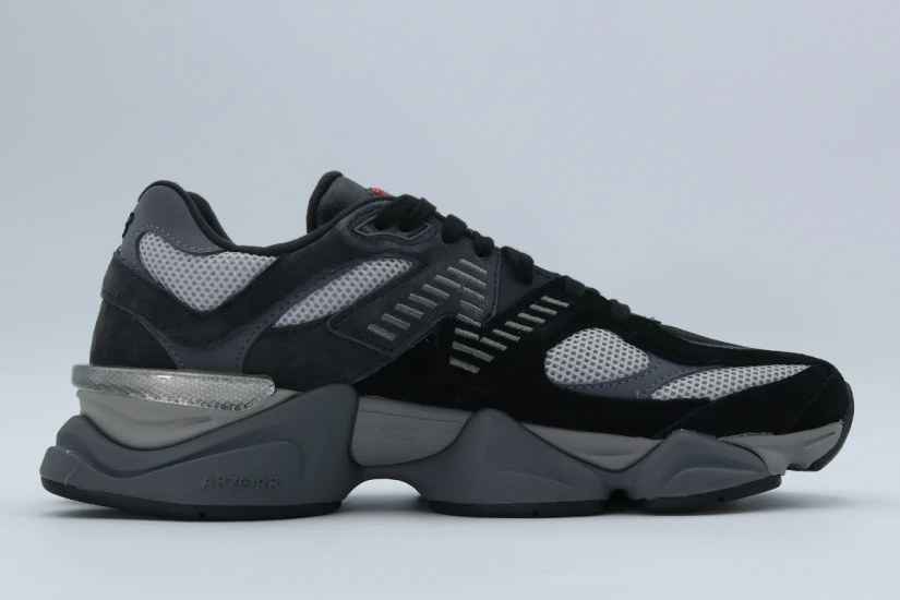 New Balance 9060 Unisex Sneakers Μαύρα, Ανθρακί