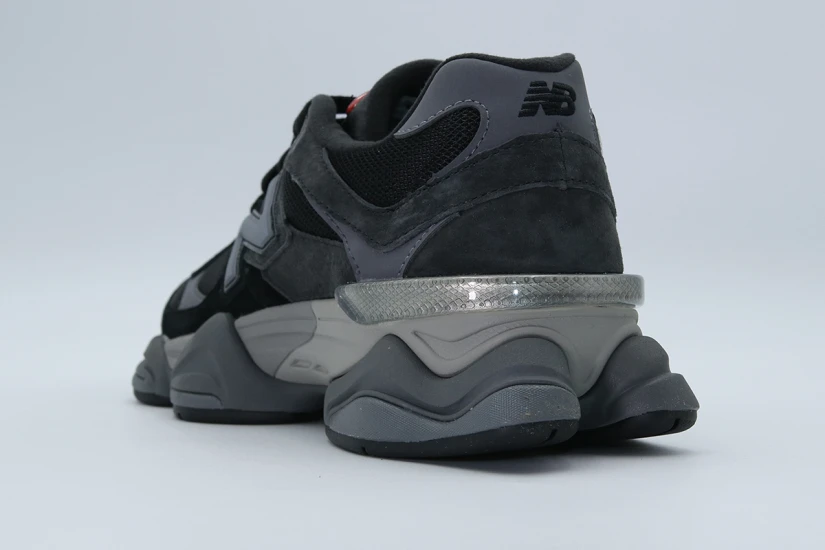 New Balance 9060 Unisex Sneakers Μαύρα, Ανθρακί