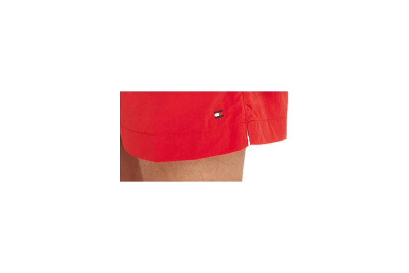 Tommy Jeans Medium Drawstring Ανδρικό Μαγιό Σορτς Κόκκινο