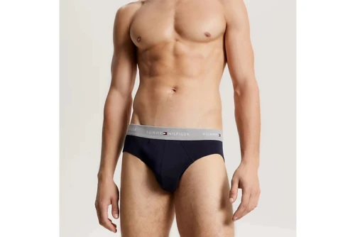 Tommy Jeans 3P Brief Wb Εσώρουχα Σλιπ 3-Τεμάχια (UM0UM02904 0UE)