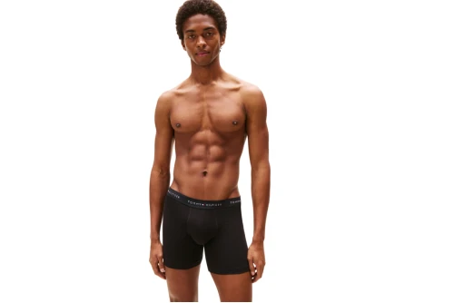 Tommy Jeans Signature Logo Εσώρουχο Boxer 3-Τεμάχια (UM0UM03696 0XK)