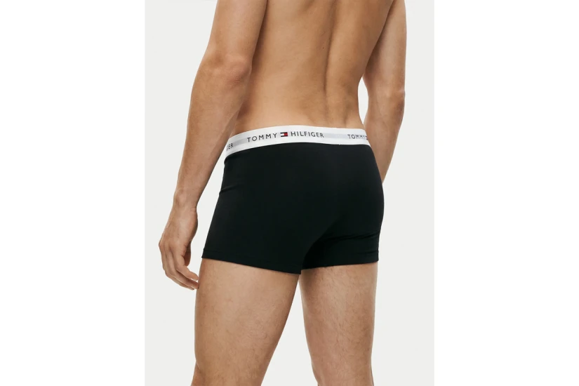 Tommy Jeans Signature Waistband Low Rise Εσώρουχα Boxer 3-Τεμάχια