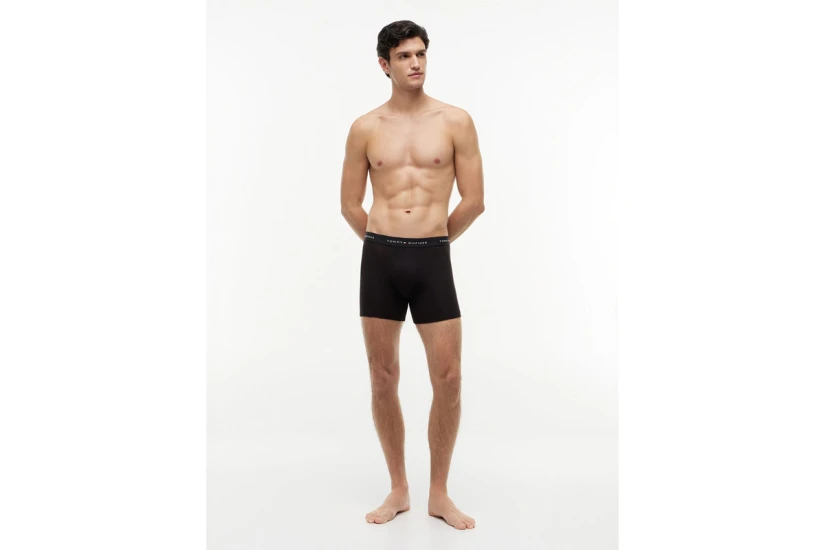 Tommy Jeans Logo Waistband Εσώρουχο Boxer 3-Τεμάχια (UM0UM03921 0XN)