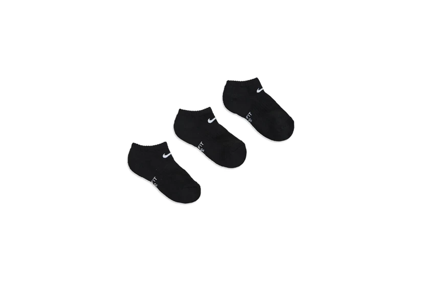 Nike Performance Cushioned Παιδικές Κοντές Kάλτσες Μαύρες