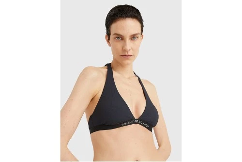 Tommy Jeans Halter Triangle Rp Ext Sizes Μαγιό Bikini Top (UW0UW04139 BDS)