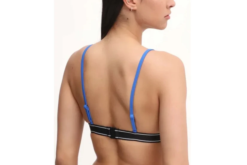 Tommy Jeans Triangle RP Γυναικείο Μαγιό Bikini Top Ρουά