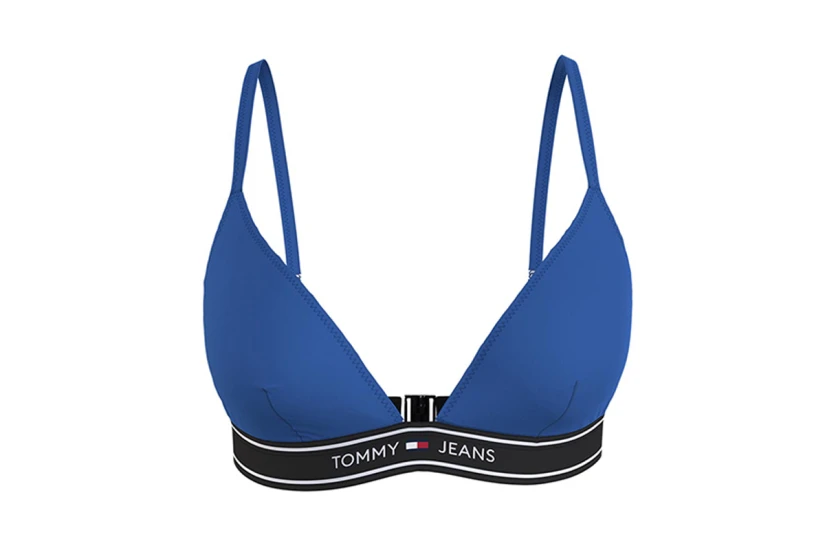 Tommy Jeans Triangle RP Γυναικείο Μαγιό Bikini Top Ρουά
