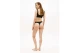 Tommy Jeans Repeat Logo Scoop Neck Γυναικείο Bralette Μαύρο