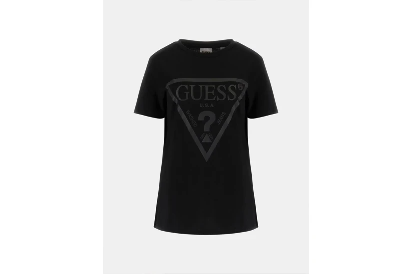 Guess Adele Γυναικείο Κοντομάνικο T-Shirt Μαύρο