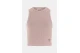 Guess Rib Knit Γυναικείο Αμάνικο Crop Top Σάπιο Μήλο