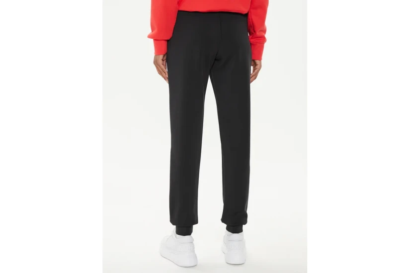 Guess Mid Rise Jogger Γυναικείο Παντελόνι Φόρμας Μαύρο