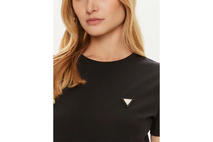 Guess Colette Γυναικείο Κοντομάνικο T-Shirt Μαύρο