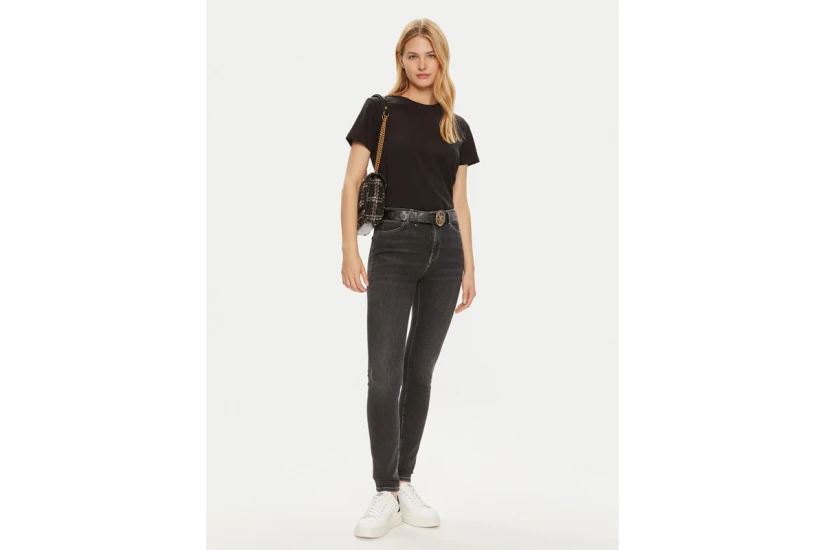 Guess Colette Γυναικείο Κοντομάνικο T-Shirt Μαύρο