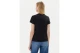 Guess Front Logo Γυναικείο Κοντομάνικο T-Shirt Μαύρο