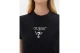 Guess Front Logo Γυναικείο Κοντομάνικο T-Shirt Μαύρο