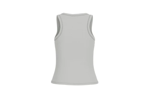 Guess Rib-Knit Μπλούζα Αμάνικη Γυναικεία (V4YP06K8RT2 A92M)