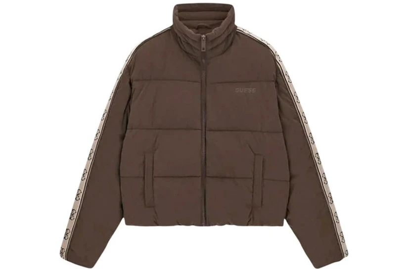 Guess High-Neck Μπουφάν Puffer Γυναικείο (V5BL11WGYC2 G1EA)