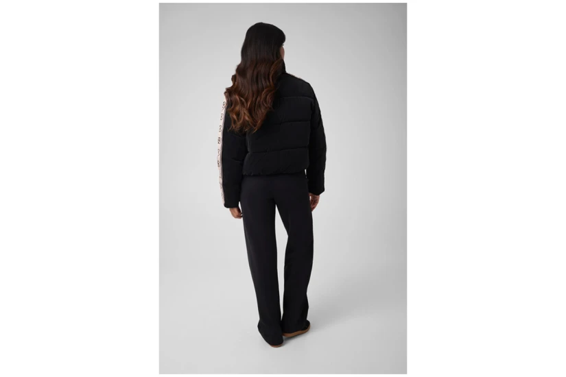 Guess High-Neck Μπουφάν Puffer Γυναικείο (V5BL11WGYC2 JBLK)