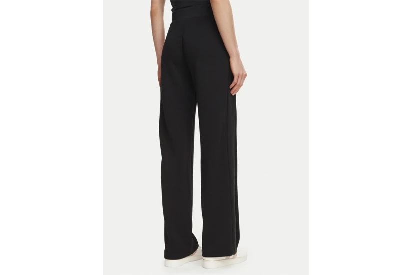 Guess Elsa Wide Leg Παντελόνι Φόρμας Γυναικείο (V6BB20K6366 JBLK)