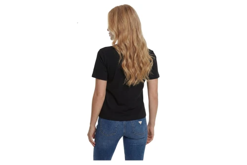 Guess Grazia Slim T-Shirt Γυναικείο (V6BI17K6746 JBLK)