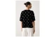 Guess Amalia Allover Logo T-Shirt Γυναικείο (V6BI18K6747 JBLK)