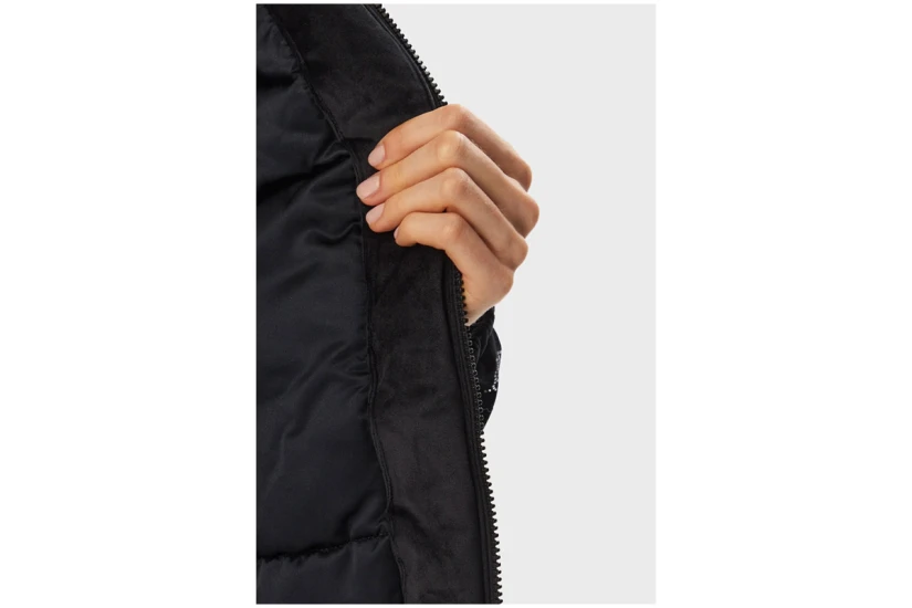 Guess Amalia Allover Logo Μπουφάν Puffer Γυναικείο (V6BL04K6310 JBLK)