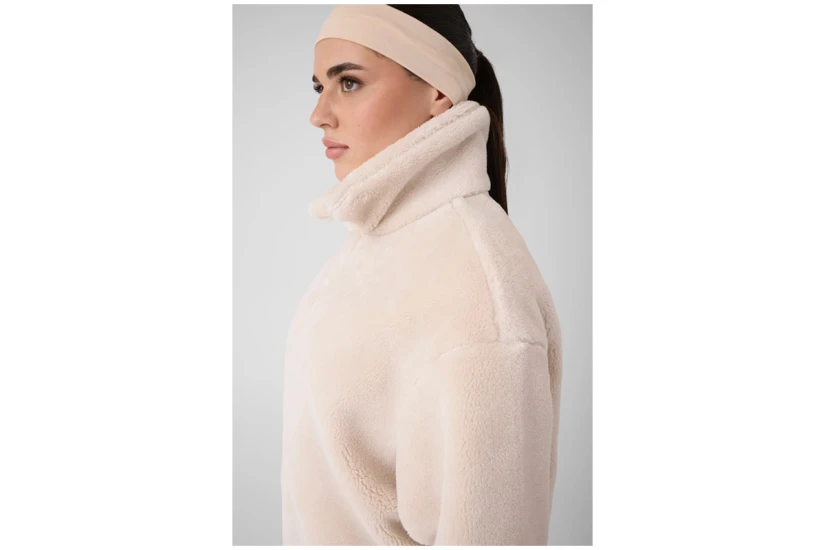 Guess Amalia Faux Μπουφάν Sherpa Γυναικείο (V6BQ25K6762 G9L9)