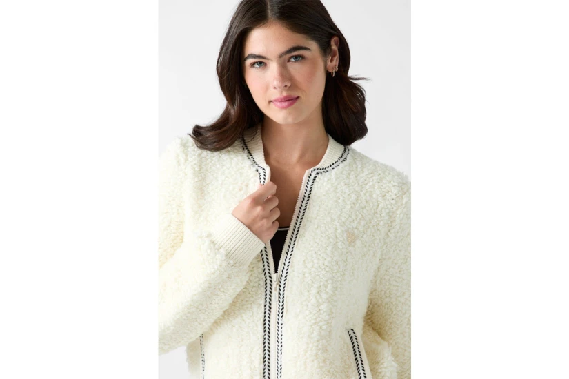 Guess Emma Μπουφάν Bomber Γυναικείο (V6BR13Z1696 G1H6)
