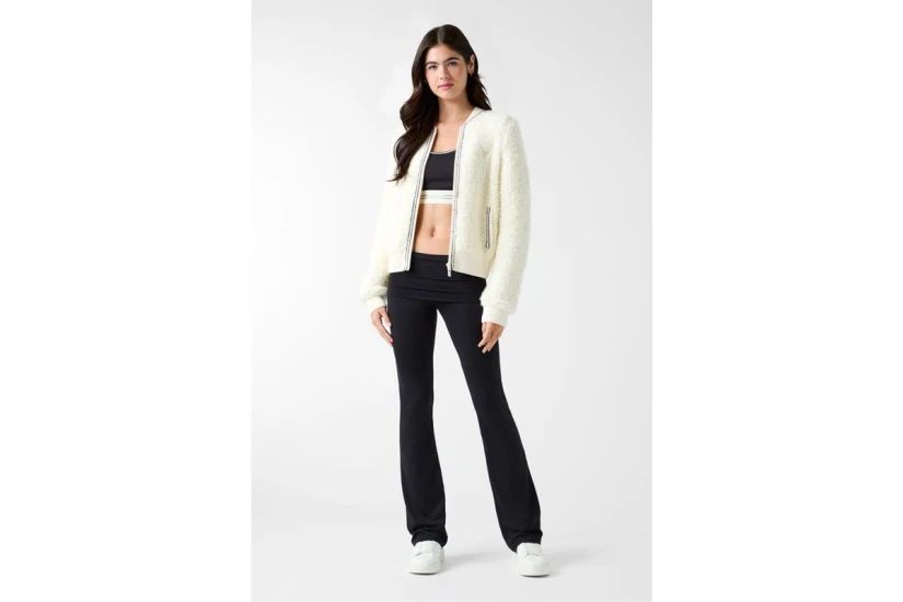 Guess Emma Μπουφάν Bomber Γυναικείο (V6BR13Z1696 G1H6)