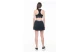 Guess Selene Pleated Γυναικεία Mini Φούστα Μαύρη