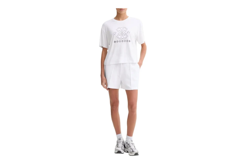Guess Gabi Γυναικείο Κοντομάνικο T-Shirt Λευκό