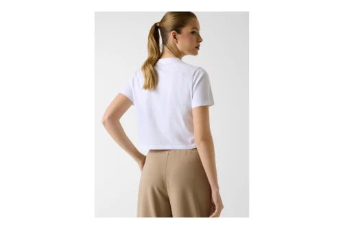 Guess Boxy Logo Cropped T-Shirt Γυναικείο (V6GI13K2980 G011)