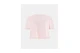 Guess Boxy Logo Γυναικείο Κοντομάνικο Cropped T-Shirt Ροζ