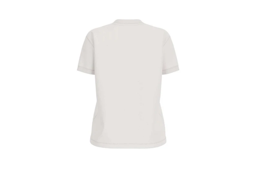 Guess Andrea Γυναικείο Κοντομάνικο T-Shirt Εκρού, Μαύρο