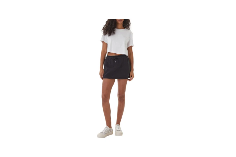 Guess Boxy Γυναικείο Κοντομάνικο Cropped T-Shirt Λευκό