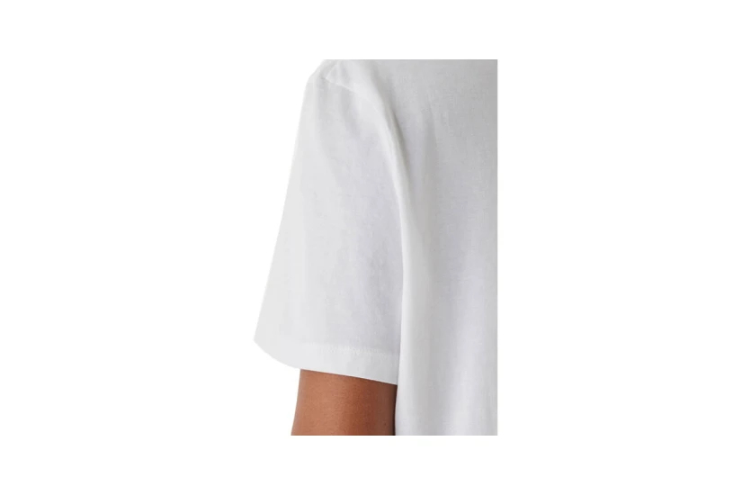 Guess Boxy Γυναικείο Κοντομάνικο Cropped T-Shirt Λευκό