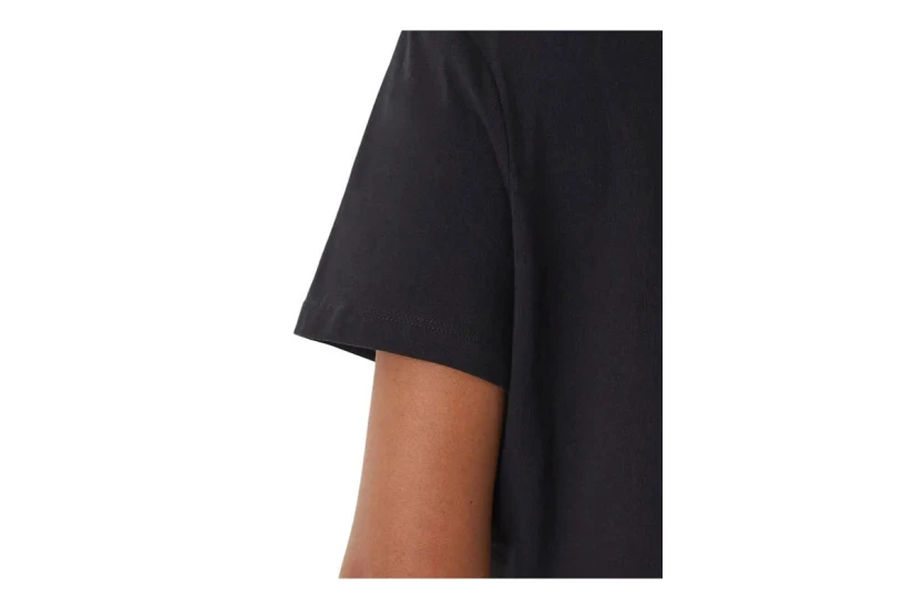 Guess Boxy Γυναικείο Κοντομάνικο Cropped T-Shirt Μαύρο