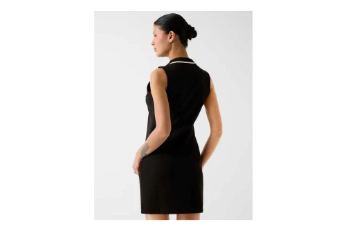 Guess Sleeveless Polo Φόρεμα Mini Γυναικείο (V6GK02K2928 JBLK)