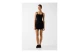 Guess Viscose-Blend Γυναικείο Mini Φόρεμα Μαύρο