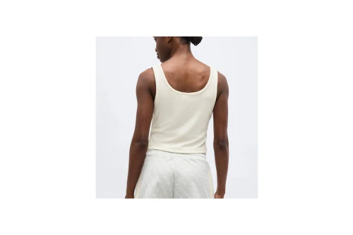 Guess Ribbed Μπλούζα Αμάνικη Γυναικεία (V6GP05K2970 G1O6)