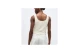 Guess Ribbed Γυναικεία Αμάνικη Μπλούζα Εκρού