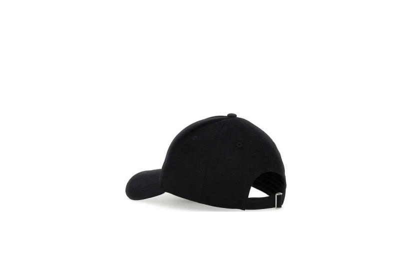 Guess Triangle Logo Embossed Καπέλο Strapback Μαύρο