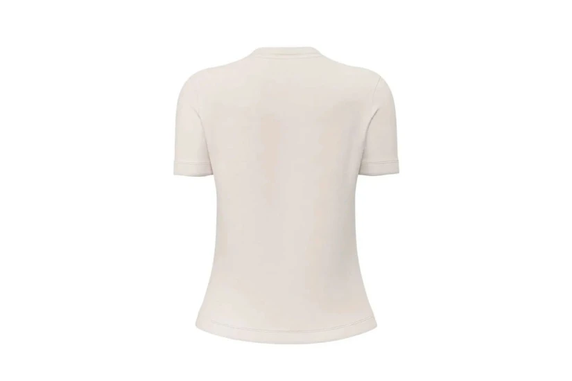 Guess Tracey Γυναικείο Κοντομάνικο T-Shirt Εκρού
